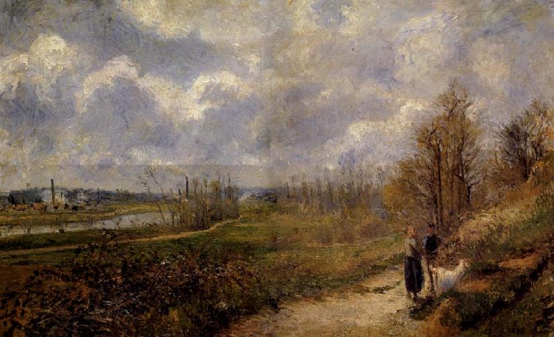 Camille Pissarro La Sente du chou France oil painting art